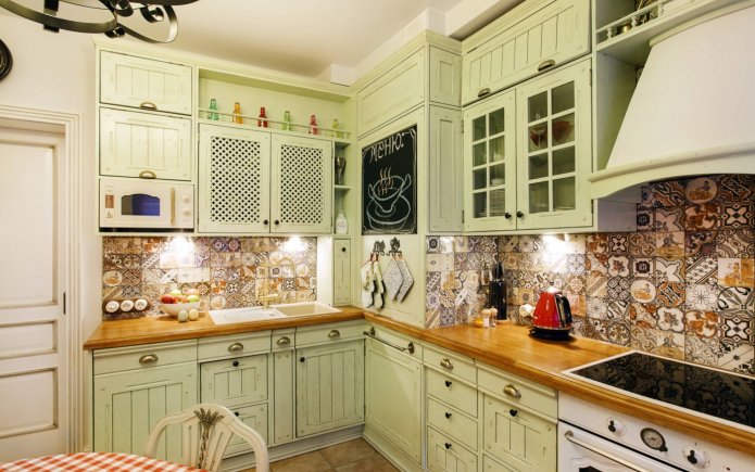cocina estilo campestre