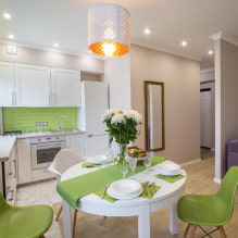¿Cómo decorar un interior en color pistacho?-5