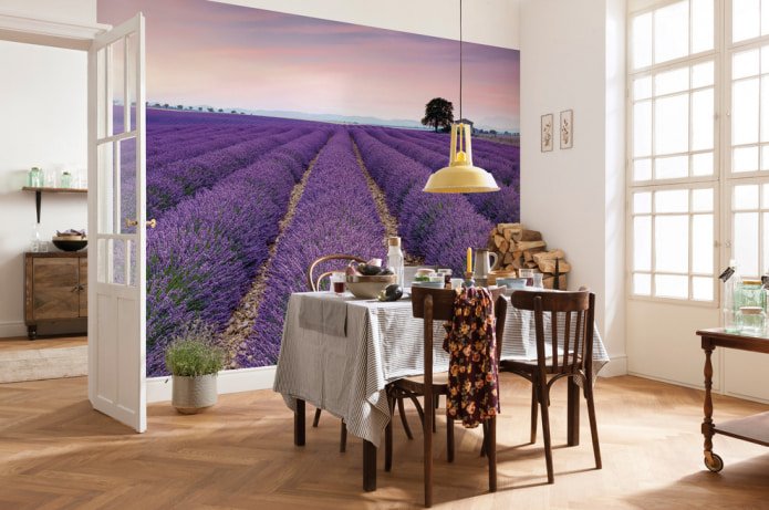 Provenza en papel pintado