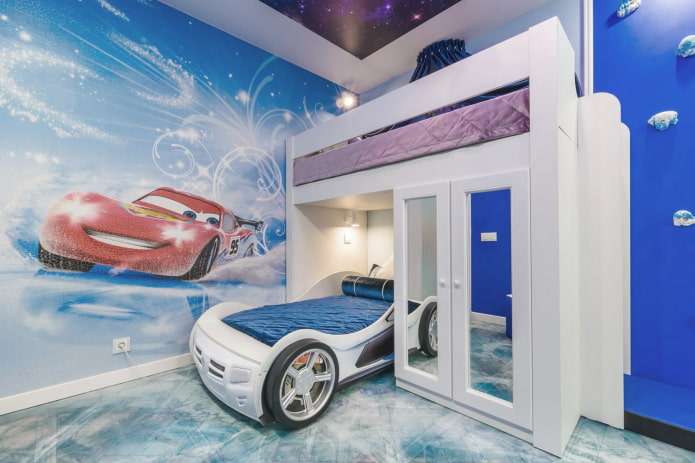 Habitación infantil en azul