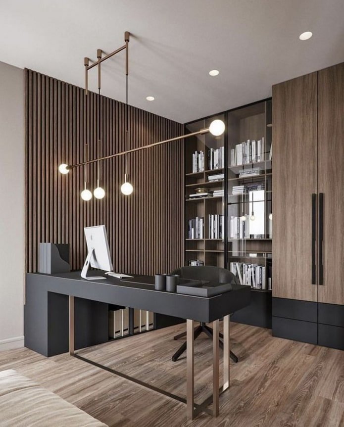 estudio oscuro