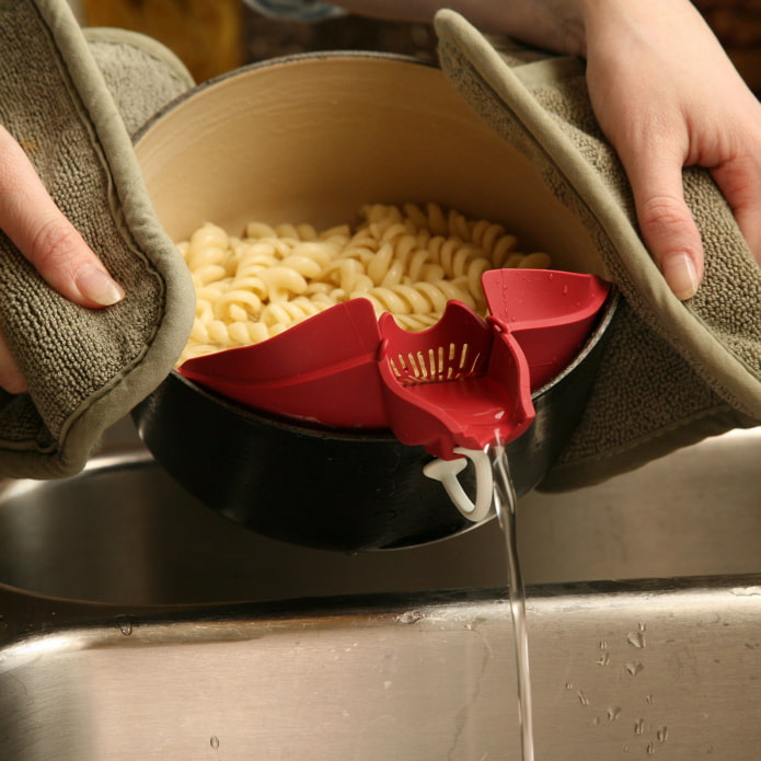 Boquilla para drenar el agua