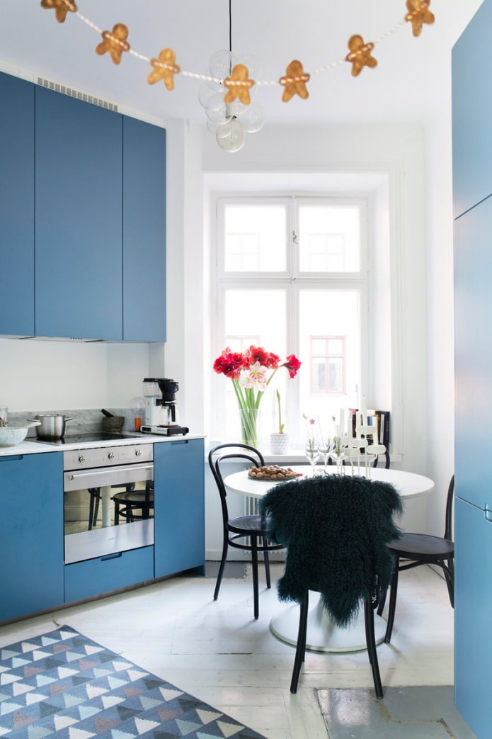 cocina de formas irregulares