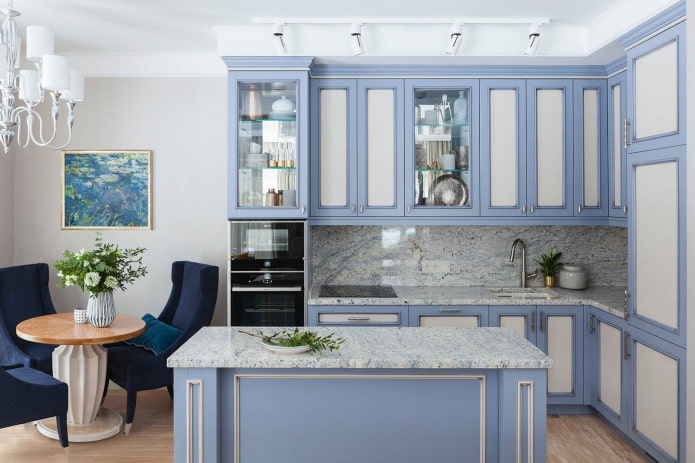 cocina de estilo clásico