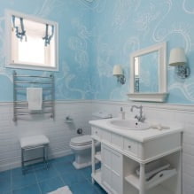 Color azul en el interior: combinaciones, ideas de diseño, 67 fotos-3