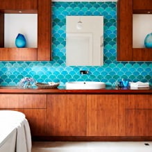 Color azul en el interior: combinaciones, ideas de diseño, 67 fotos-9