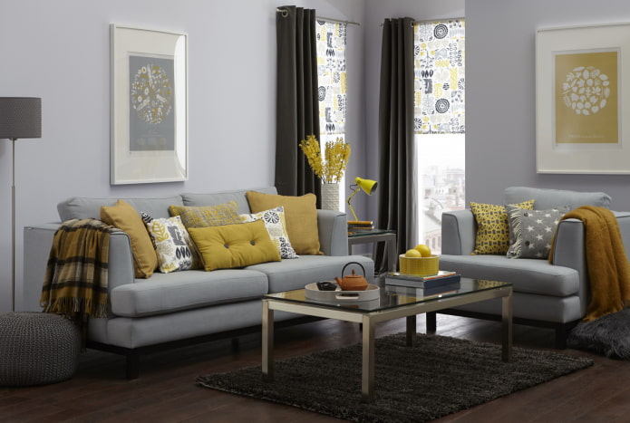 salón gris-amarillo