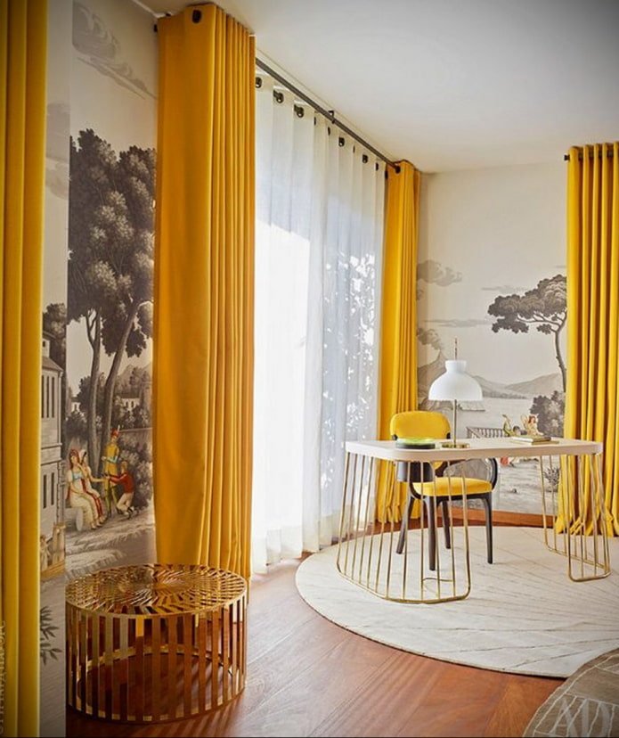 cortinas en la habitación de los niños
