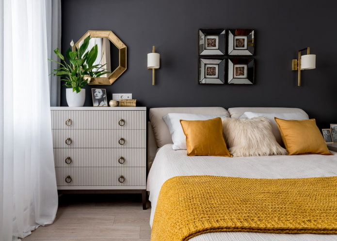 dormitorio de estilo moderno