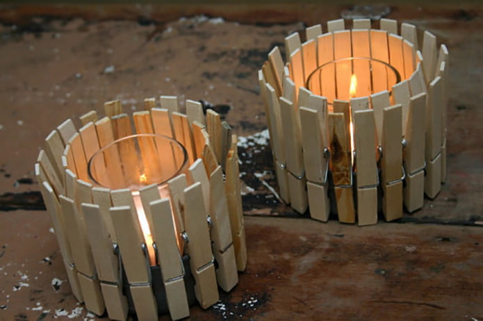 Maceta con forma de candelabro