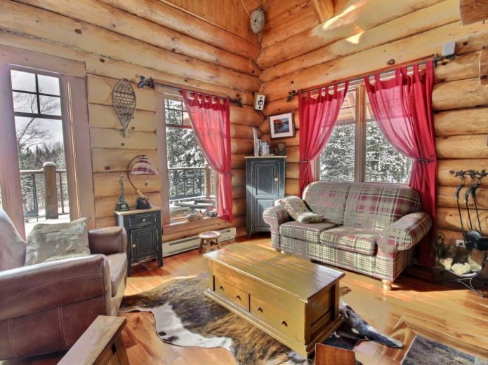 muebles antiguos en la dacha