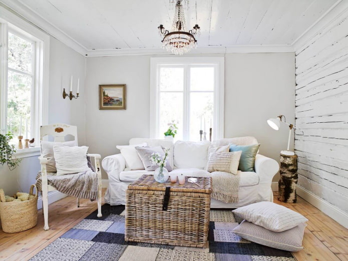 dacha en estilo shabby chic