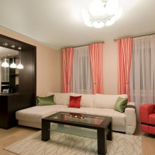 ¿Cómo organizar un salón con dos ventanas?-5