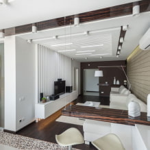 Sala de estar con estilo de alta tecnología-0