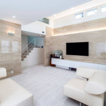 Sala de estar de estilo tecnológico-2