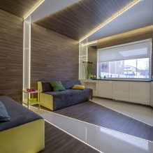Sala de estar de estilo tecnológico-5