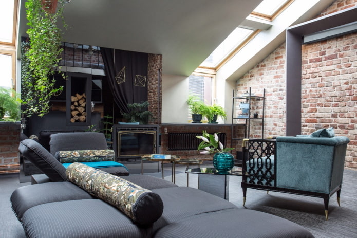 Loft en una casa de campo