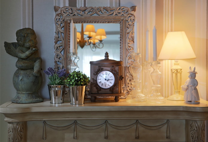 Decoración en la cómoda