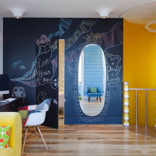 ¿Cómo usar pintura de pizarra en interiores?-3