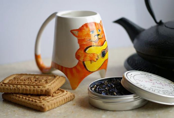 Decoración de taza