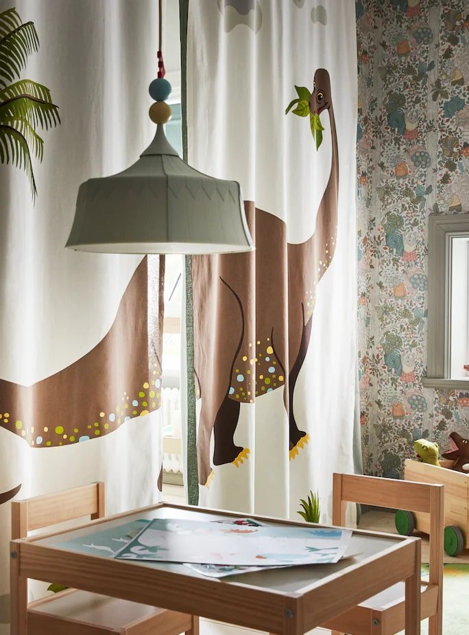 Zonificación de cortinas IKEA