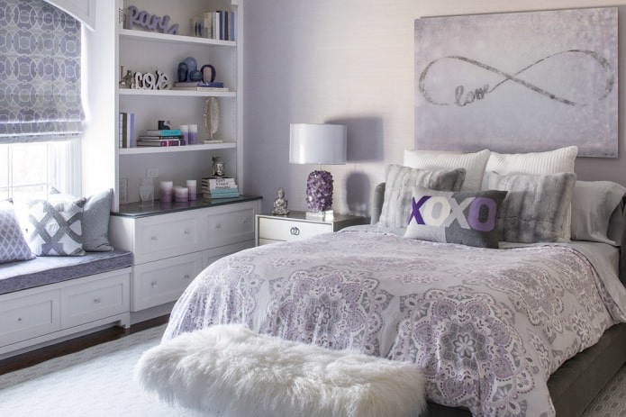 light purple room