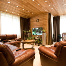 ¿Cómo diseñar el interior de una sala de estar en una casa particular?-6