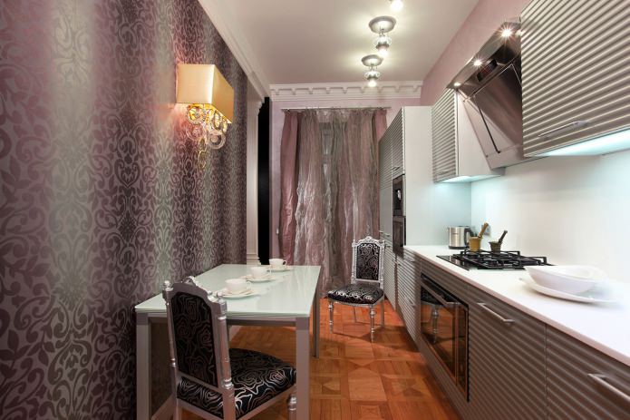 papel pintado con estampado