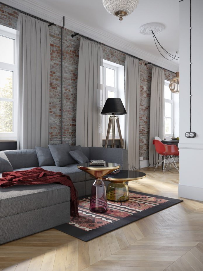 100 sq. m. apartment design project