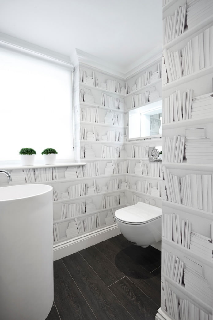 Fotomural para el baño