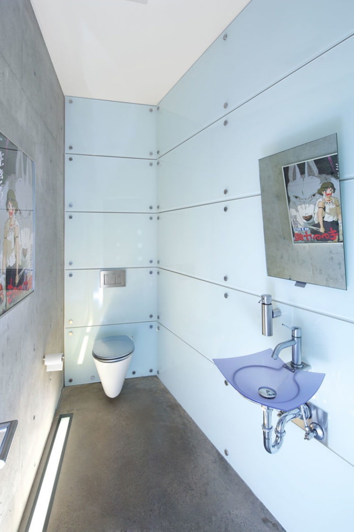 Suelo autonivelante para el baño