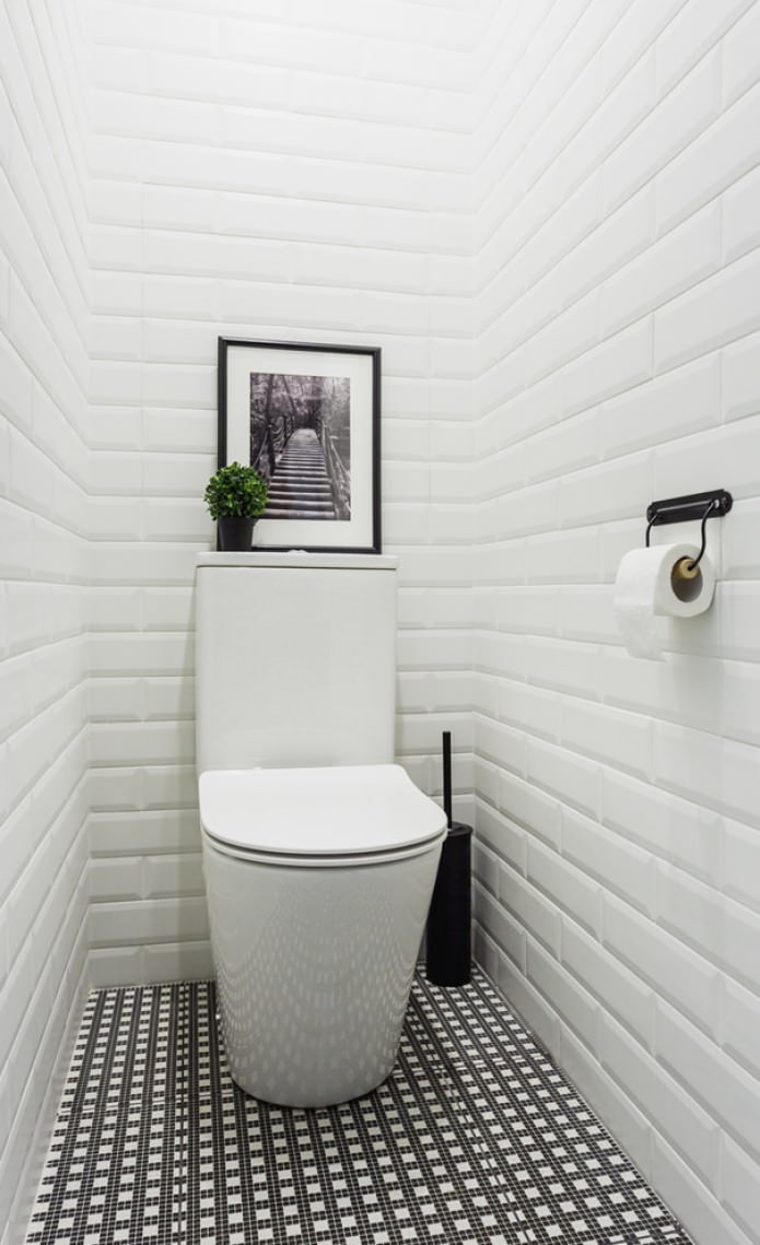 baño en tonos blancos