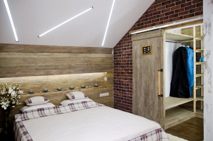 Dormitorio abuhardillado
