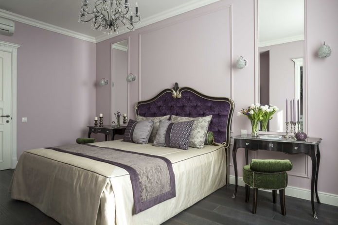interior morado claro