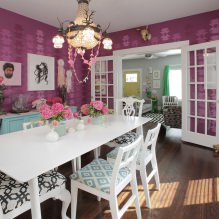 Interior en tonos morados: combinaciones, análisis por habitaciones, 70 fotos-0