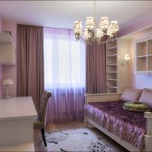 Interior en tonos morados: combinaciones, reseña por habitaciones, 70 fotos - 12