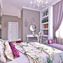 Interior en tonos morados: combinaciones, reseña por habitaciones, 70 fotos-15