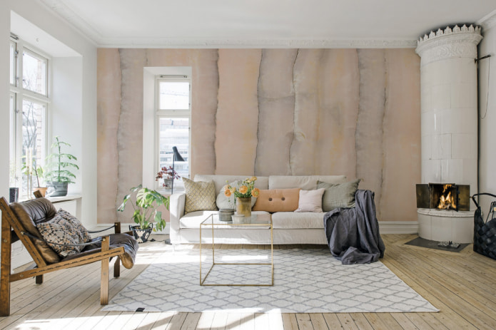 sala de estar de estilo escandinavo