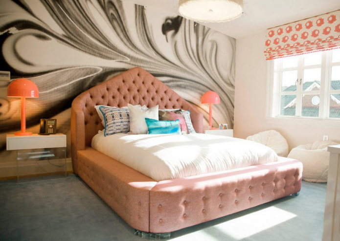 cama melocotón