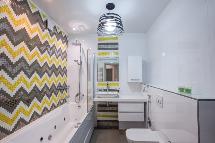 interior de baño de estilo moderno
