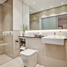 Interior de baño de estilo moderno: 60 fotos e ideas de diseño - 8