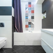 Interior del baño en un estilo moderno: 60 mejores fotos e ideas para Diseño-4