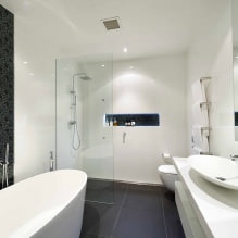 Interior de baño de estilo moderno: 60 fotos e ideas de diseño - 10