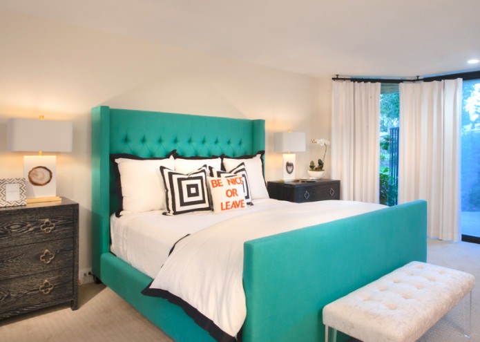cama color olas marinas