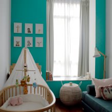 Turquesa: las mejores combinaciones en el interior -4