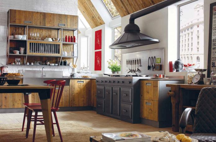 Cocina de estilo italiano