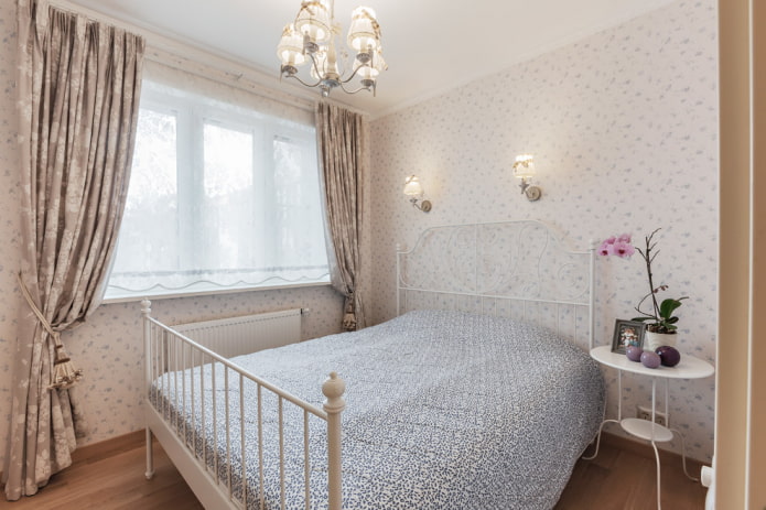 dormitorio de estilo provenzal