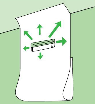 pegado de papel tapiz