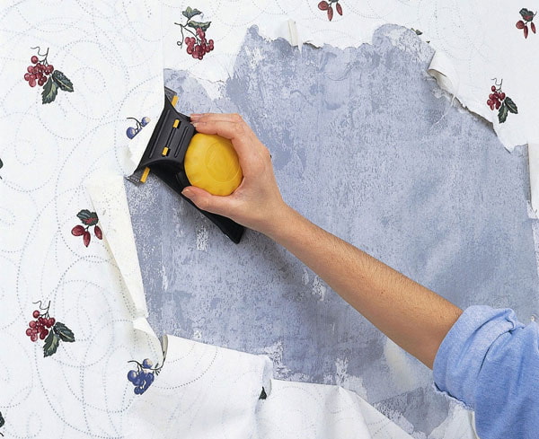 preparing the wall