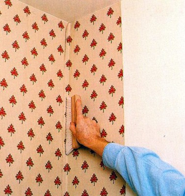 pegado de papel tapiz